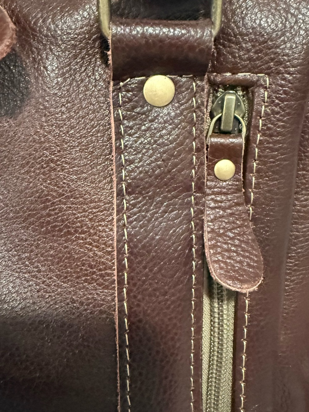 NWOT Myra Cowhide Tooled Leather Fringe Satchel CC - Picture 16 of 16